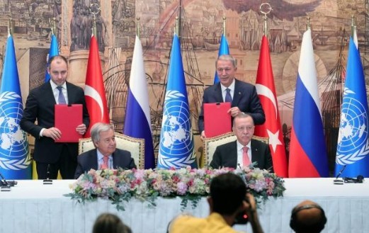 联合国与俄代表讨2号站论黑海粮食外运协议