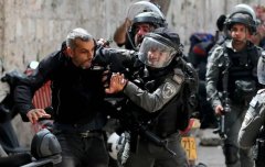 <strong>以色列警察与巴勒斯坦人再起冲突二号站</strong>