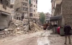 <strong>探访叙利亚阿勒颇省东部重灾区二号站</strong>