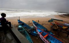 <strong>2号站气旋风暴横扫印度 提醒渔民不要出</strong>