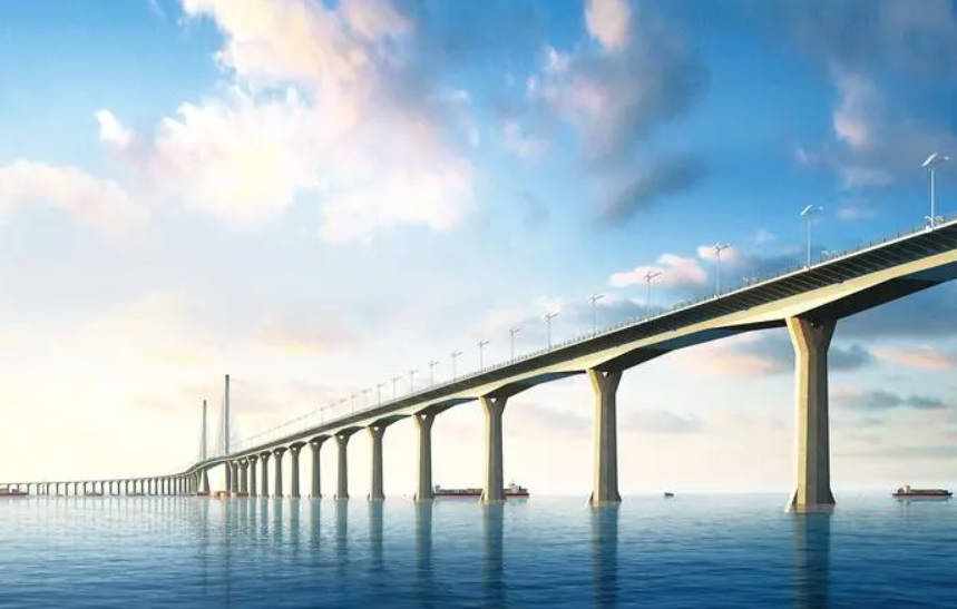 港珠澳大桥打破海上桥梁工程极限 今日起开始运营2号站