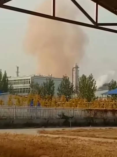 河北新乐市一化肥厂发生爆炸 故已造成６人死亡2号站
