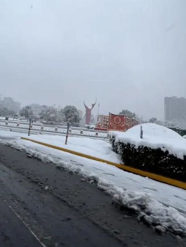 积雪最深8厘米 安徽多地出现降雪2号站